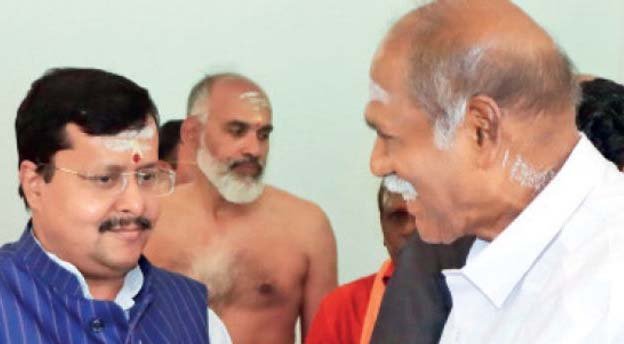 பா.ஜ.க. தேசிய செயல் தலைவருக்கு டாடா காட்டி அனுப்பிய ரங்கசாமி